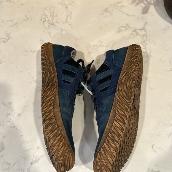 Hybrid Green Label Rebellion lll HGL2003 Blue Leather sneakers walking size 10 - Picture 6 of 8